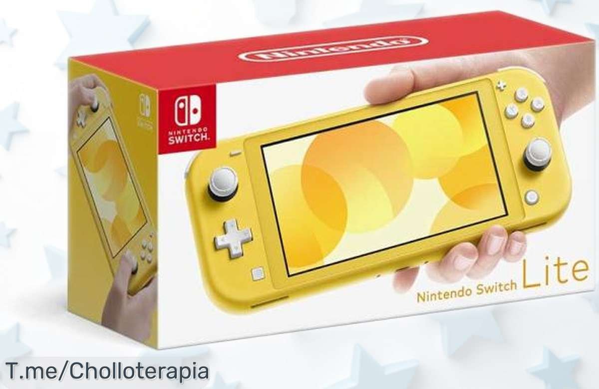 Consola portátil Nintendo Switch Lite versión japonesa con adaptador europeo increíblemente rebajada para jugar donde quieras, un super chollo que se va volando ¡hazte ya con la tuya antes de que desaparezca!