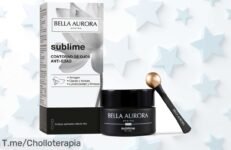 Contorno de ojos Bella Aurora Sublime antiedad con ácido hialurónico, ahora rebajado para cuidar tu piel sensible y combatir arrugas ¡Corre que vuelan las unidades en este ofertón único!