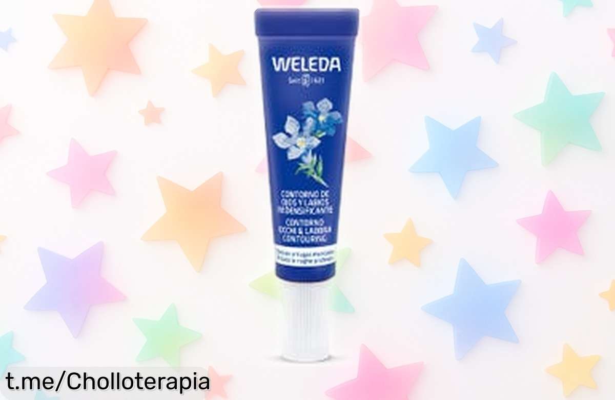 Contorno de ojos y labios Weleda genciana azul con precio rebajado para despedirte de arrugas y bolsas rápido, un super chollo que tienes que conseguir antes de que se agote ¡corre ya!