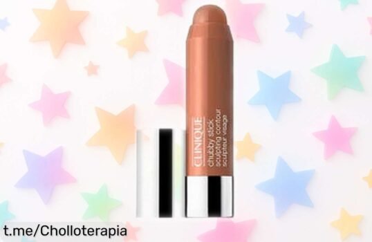 Contorno en barra chubby stick sculpting curvy de Clinique con precio rebajado para definir tus curvas al instante, un ofertón limitado que se agota volando ¡no lo dejes escapar y luce radiante ya!