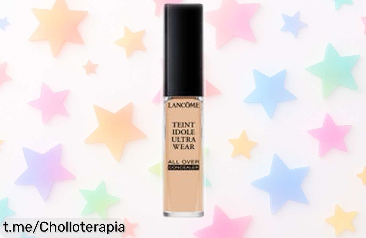 Corrector todo en uno Teint Idole Ultra Wear de Lancôme con acabado impecable y eterno precio rebajado que no podrás dejar escapar unidades limitadas ¡corre que vuelan!