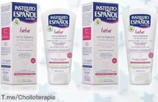 Crema bálsamo para bebé Instituto Español 150 ml pack de 2 con precio rebajado piel protegida y cuidada desde el primer día sin complicaciones llévate este super chollo antes que se acabe ¡date prisa!