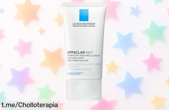 Crema matificante Effaclar Mat La Roche Posay con textura ligera que controla la grasa al instante precio rebajado oportunidad única para una piel mate todo el día ¡apresúrate y no pierdas este super chollo!