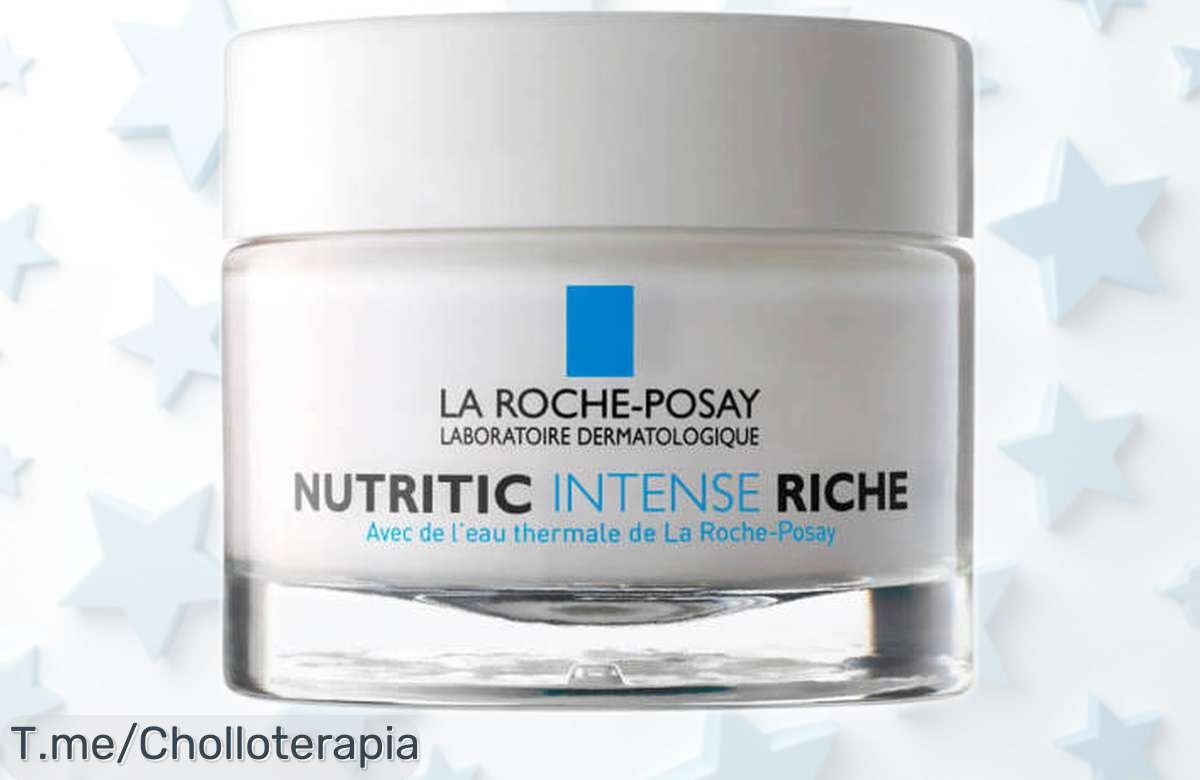Crema nutritiva intensa La Roche Posay Nutritic Rica 50 ml con caída de precio brutal para piel seca que se siente suave y protegida ¡Chollazo por tiempo limitado, no lo pienses más!