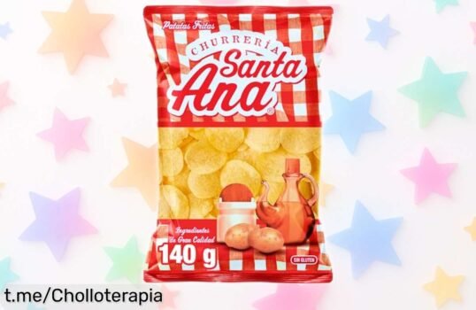 Crujientes patatas fritas estilo churrería Santa Ana con sabor inigualable ahora a un precio rebajado que no se repetirá ¡Date prisa y sorprende a todos en la próxima quedada con este super chollo!