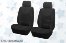 Cubiertas de asiento deportivas para coche y SUV con diseño exclusivo a precio rebajado que vuela en el mercado, cambia ya el look de tu interior con esta oferta limitada antes de que se acabe la oportunidad