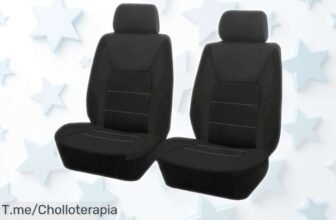 Cubiertas de asiento deportivas para coche y SUV con diseño exclusivo a precio rebajado que vuela en el mercado, cambia ya el look de tu interior con esta oferta limitada antes de que se acabe la oportunidad