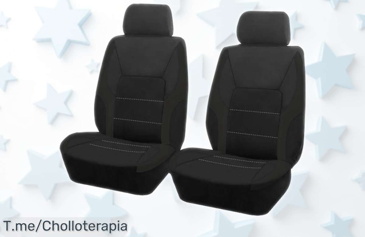 Cubiertas de asiento deportivas para coche y SUV con diseño exclusivo a precio rebajado que vuela en el mercado, cambia ya el look de tu interior con esta oferta limitada antes de que se acabe la oportunidad.