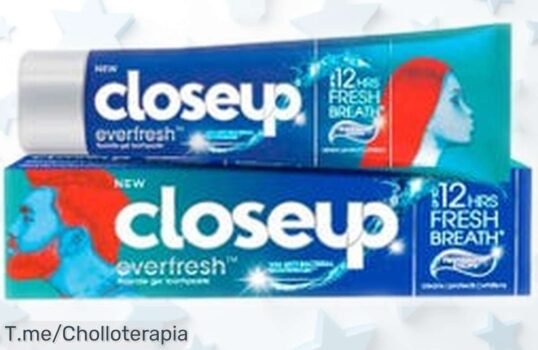 Dentífrico peppermint drops Close Up con frescura intensa para un aliento que dura horas precio rebajado y chollazo de tiempo limitado ¡Corre que vuelan pocas unidades!