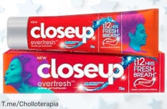 Dentífrico red hot Close Up con frescura bucal intensa a precio rebajado irresistiblemente fresco para que tu sonrisa arrase sin perder este ofertón limitado ¡corre!