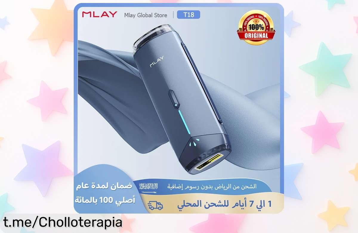 Depiladora IPL Mlay T18 con frío por hielo para una piel suave sin dolor precio rebajado oferta limitada dispara ilimitadamente aprovecha ya este super chollo antes que se agote