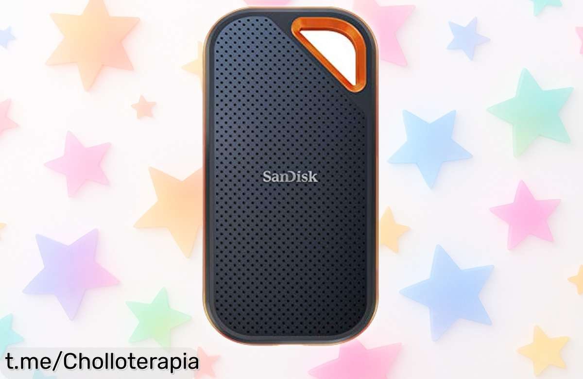 Disco duro externo SSD SanDisk Extreme PRO 1 TB con velocidad brutal de hasta 2000 MB/s, ahora a precio rebajado ¡corre que vuelan estas unidades y no te quedes sin tu super chollo!