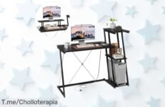 Escritorio Dripex súper resistente con USB y enchufe integrado a precio rebajado que no volverás a ver, aprovecha este ofertón ahora antes de que desaparezca ¡no te pierdas esta oportunidad única!