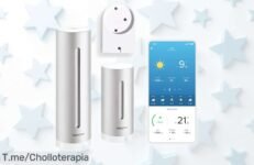 Estación meteorológica Netatmo con wifi y control por voz en precio muy rebajado, recibe alertas al móvil y controla el clima fácil – ¡ofertón limitado que no puedes dejar escapar!