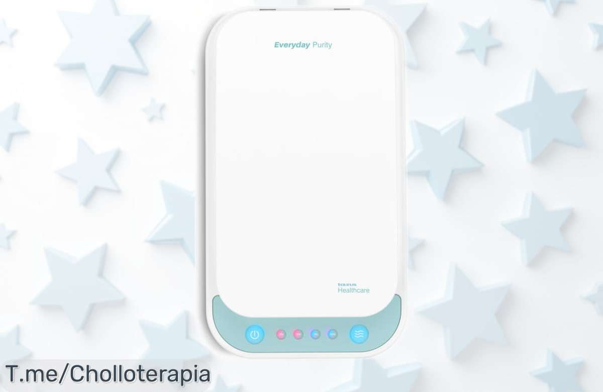 Esterilizador UVC Taurus Everyday Purity con aroma y USB, un super chollo con tamaño compacto y limpieza potente, rebajado para que lo lleves YA antes de que desaparezca esta oferta única ¡No pierdas tiempo!