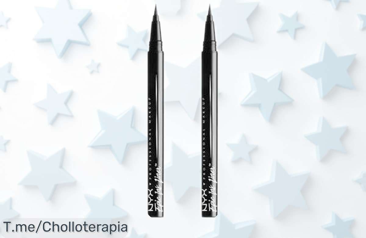 Eyeliner waterproof NYX Epic Ink Liner black con doble punta para un delineado eterno y sin errores precio rebajado que vuela no dejes escapar este super chollo antes de que se acaben las unidades