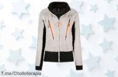 Forro polar para mujer Geographical Norway Uliste en gris claro con precio rebajado espectacular, súper versátil y justo lo que necesitas para cualquier plan; aprovecha este ofertón único antes de que desaparezca ¡No te quedes sin el tuyo!