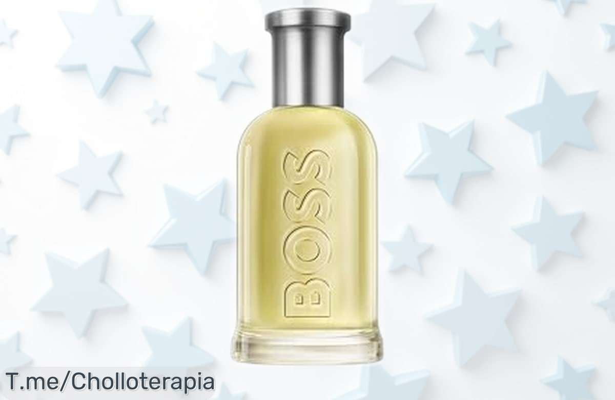 Fragancia masculina Boss Bottled 50 ml con aroma amaderado y toque de canela a precio rebajado que dura todo el día, un alquimia fresca exclusiva ¡No lo pienses más y llévate este super chollo antes de que se agoten!