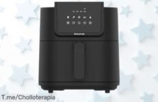 Freidora de aire Taurus 8 litros con temporizador digital y 5 menús predefinidos ahora a precio rebajado un super chollo que vuela no pierdas esta oportunidad única para cocinar rápido y saludable ¡lánzate ya!