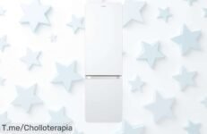 Frigorífico combi Candy CCG1S 518EW a precio rebajado con puerta reversible y aire natural, el super chollo que necesitas para tener todo fresquito ¡Corre que esta ofertaza no estará mucho tiempo!