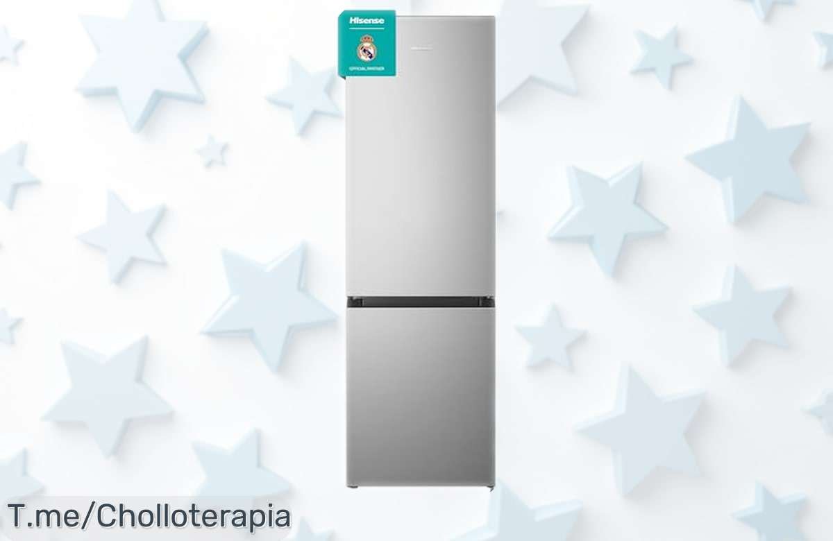 Frigorífico combi Hisense RB343D4CDE con puerta reversible y LED, ahora a precio rebajado para que aproveches un super chollo único ¡no dejes escapar esta oportunidad con cajón especial para fruta fresca! Compra ya antes que termine.