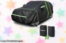 Funda para coche SUV Neverland con cremallera y bandas reflectantes protege de sol, lluvia y polvo ahora a un precio rebajado que no dura mucho ¡Corre que se agotan estas unidades únicas!