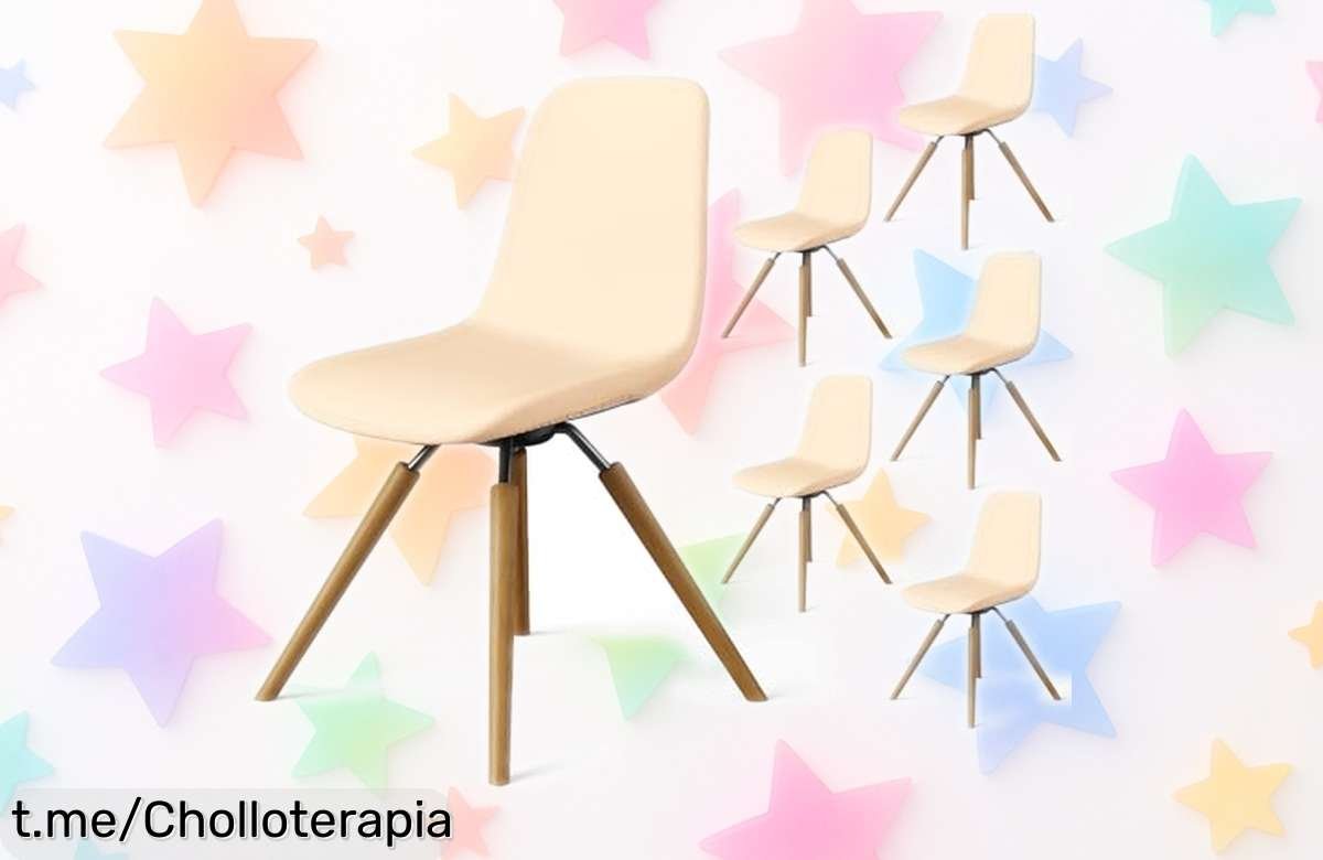 Fundas para sillas Dioxide pack 4/6 con tela lavable y ajuste perfecto, ¡protege tus muebles de manchas y pelos con un precio rebajado que vuela! Dale color a tu espacio ahora o te quedas sin esta oportunidad.