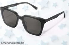 Gafas de sol retro isheep SIS13BK perfectas para pesca, conducción o playa con un diseño que no pasará desapercibido y precio rebajado increíblemente bajo, ¡corre que vuelan en esta oferta temporal única!