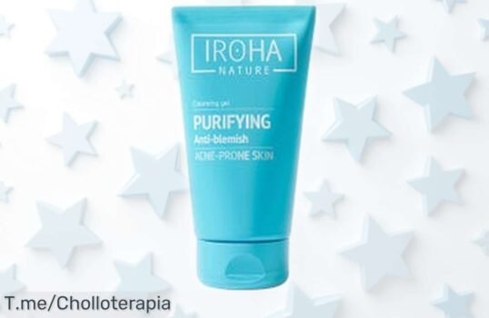 Gel limpiador IROHA Purifying con precio rebajado que deja tu piel fresquita y limpísima, un super chollo perfecto para cuidar tu rostro ya mismo ¡Corre antes de que se agote esta oferta limitada!