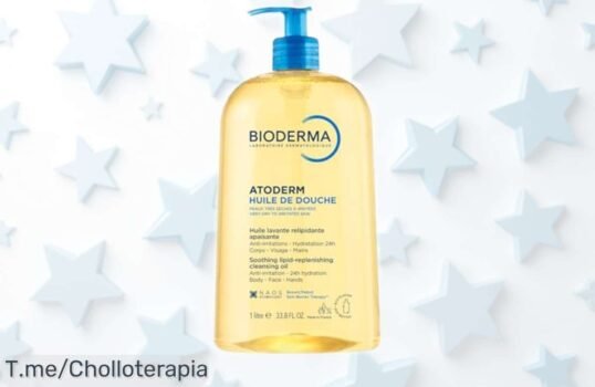Gel y jabón Bioderma 1L que limpia sin resecar ni dañar tu piel con una fórmula top, ahora a precio rebajado increíble para cuidar tu piel todo el día ¡Date prisa que vuelan estas unidades!