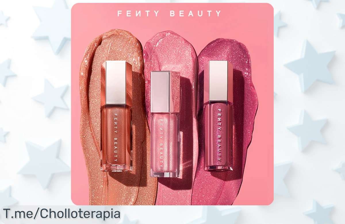 Gloss bomb lip glaze Fenty Beauty multicolor para labios jugosos y brillantes con caída de precio brutal que no puedes dejar pasar, un super chollo único por tiempo limitado ¡corre que vuelan!