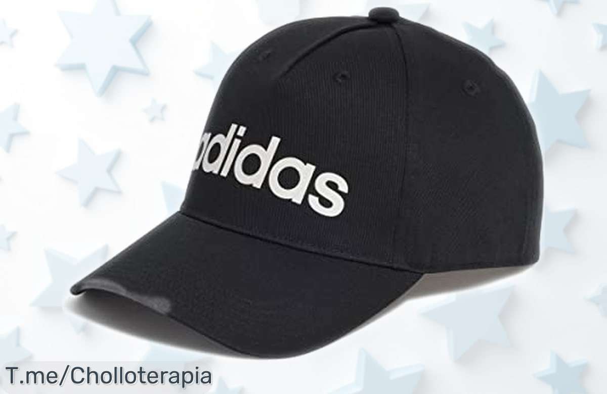 Gorra daily cap de adidas unisex con diseño clásico y súper resistente rebajada a un precio barato que no se repite ¡hazte ya con esta oferta limitada antes de que vuelen!