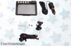 Grabadora de coche con 3 lentes y visión nocturna que se activa sola guardando solo lo esencial, rebajada a un precio loco para que conduzcas tranquilo sin perder tiempo ni espacio ¡Date prisa porque este super chollo vuela!