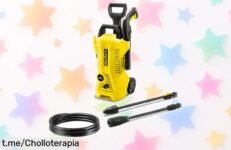 Hidrolimpiadora K 2 Power Control Home de Kärcher con presión brutal para dejar todo impecable, incluye kit completo ¡Precio rebajado que vuela, no te pierdas este super chollo y hazte ya con la tuya!