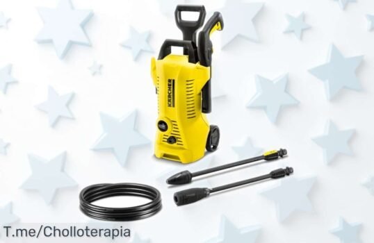 Hidrolimpiadora Kärcher K 2 Power Control con potencia brutal y kit completo para casa precio rebajado que no se repetirá limpieza eficaz garantizada ¡Date prisa que vuelan!