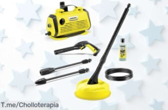 Hidrolimpiadora Kärcher K 3 Horizontal Plus con turbo y kit completo para dejar todo impecable precio rebajado imposible de ignorar Super chollo que vuela rápido, ¡no pierdas esta caía de precio ya!