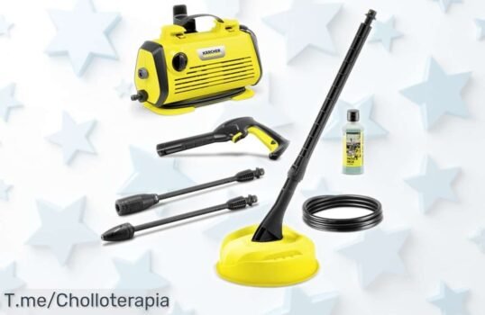 Hidrolimpiadora Kärcher K 3 Horizontal Plus con turbo y kit completo para dejar todo impecable precio rebajado imposible de ignorar Super chollo que vuela rápido, ¡no pierdas esta caía de precio ya!
