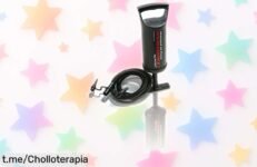 Hinchador de mano Intex 68612 doble velocidad para inflar rápido y sin complicaciones con diferentes boquillas precio rebajado solo por tiempo limitado aprovecha este super chollo ya