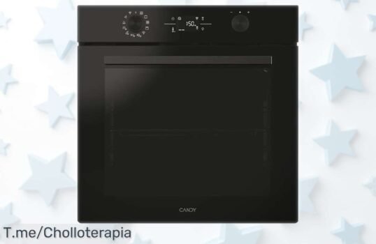 Horno multifunción Candy CBake 600 con wifi y vapor rebajado a precio loco: cocina como un chef sin complicaciones, limpieza pirolítica incluida, chollazo que vuela rápido ¡consíguelo ya antes de que desaparezca!