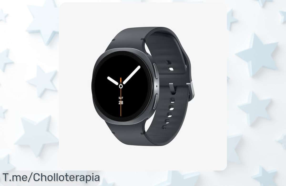 Impresionante smartwatch Samsung Galaxy Watch8 44mm con procesador 3NM y funciones salud avanzadas precio rebajado y oferta por tiempo limitado corre que vuelan las unidades ¡no dejes escapar este super chollo!