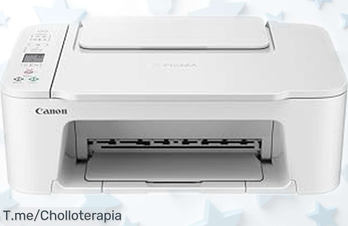Impresora multifunción Canon PIXMA TS3751i con tinta automática y conexión wifi a precio rebajado disfruta de impresión sin complicaciones desde tu móvil consigue ya este ofertón antes que se agote