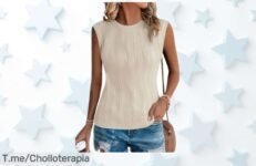 Jersey Totatuit para mujer en albaricoque con ondas únicas que moldean tu estilo, ahora rebajado con un super chollo irresistible y oferta limitada ¡corre antes de que desaparezca!