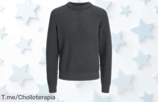 Jersey de punto Jcozion Knit Crew Neck de Jack & Jones con diseño urbano y calidad danesa rebajado al máximo, un super chollo que vuela rápido ¡No te quedes fuera, consigue el tuyo ya!