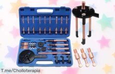 Juego de extractores de rodamientos 36 en 1 con kit super completo rebajado a precio muy bajo ¡date prisa que queda poco y esta oferta histórica se va volando!