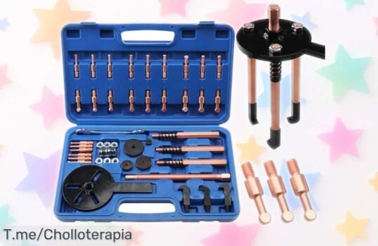 Juego de extractores de rodamientos 36 en 1 con kit super completo rebajado a precio muy bajo ¡date prisa que queda poco y esta oferta histórica se va volando!