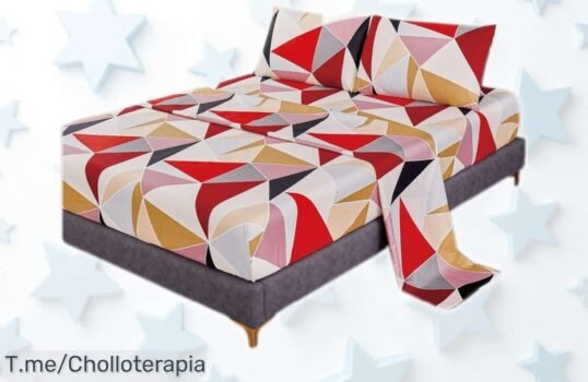 Juego de sábanas verano Ilovehome con tacto seda real y extrasuave super chollo incluye bajera encimera funda para camas 90 135 150 oferta rebajada que vuela ¡consigue el tuyo ya!