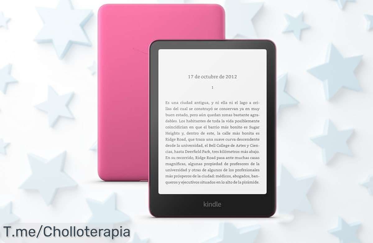 Kindle Paperwhite con pantalla antirreflejo de 7” y batería bestial rebajado a precio muy bajo ¡lee sin parar donde quieras, unidad limitada corre que vuelan!