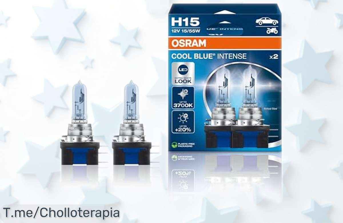 Lámpara Osram H15 para faros con luz potente que alumbra tu camino como ningún otro, precio rebajado y oferta limitada para Ford Fiesta y VW Golf, ¡date prisa antes de que se agoten!