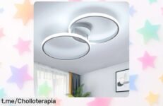 Lámpara de techo moderna Toolight 30W con luz fría potente que ilumina todo sin complicaciones, diseño súper adaptable y precio rebajado por tiempo limitado ¡Corre que este super chollo no espera!