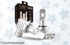 Lámparas LED Superlite HB4 con brillo brutal para ver 30 metros más, luz que dura hasta 50,000 horas y precio rebajado de locura ¡No pierdas este ofertón único que vuela rápido, consigue las tuyas ya!